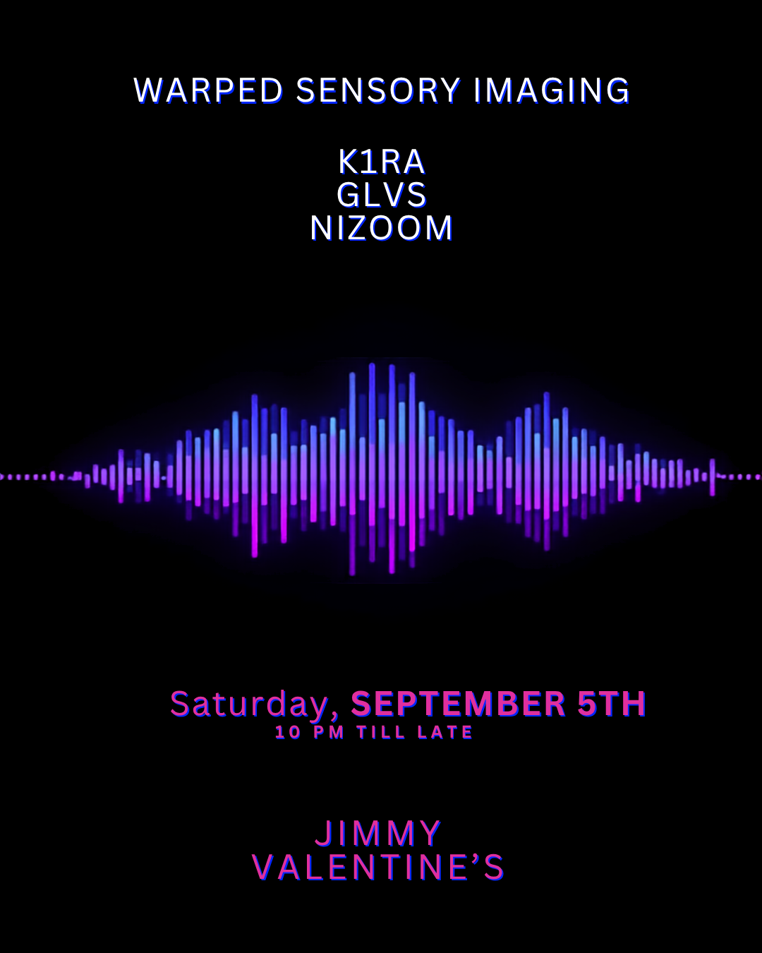 Warped Sensory Imaging feat. K1RA, GLVS, Nizoom