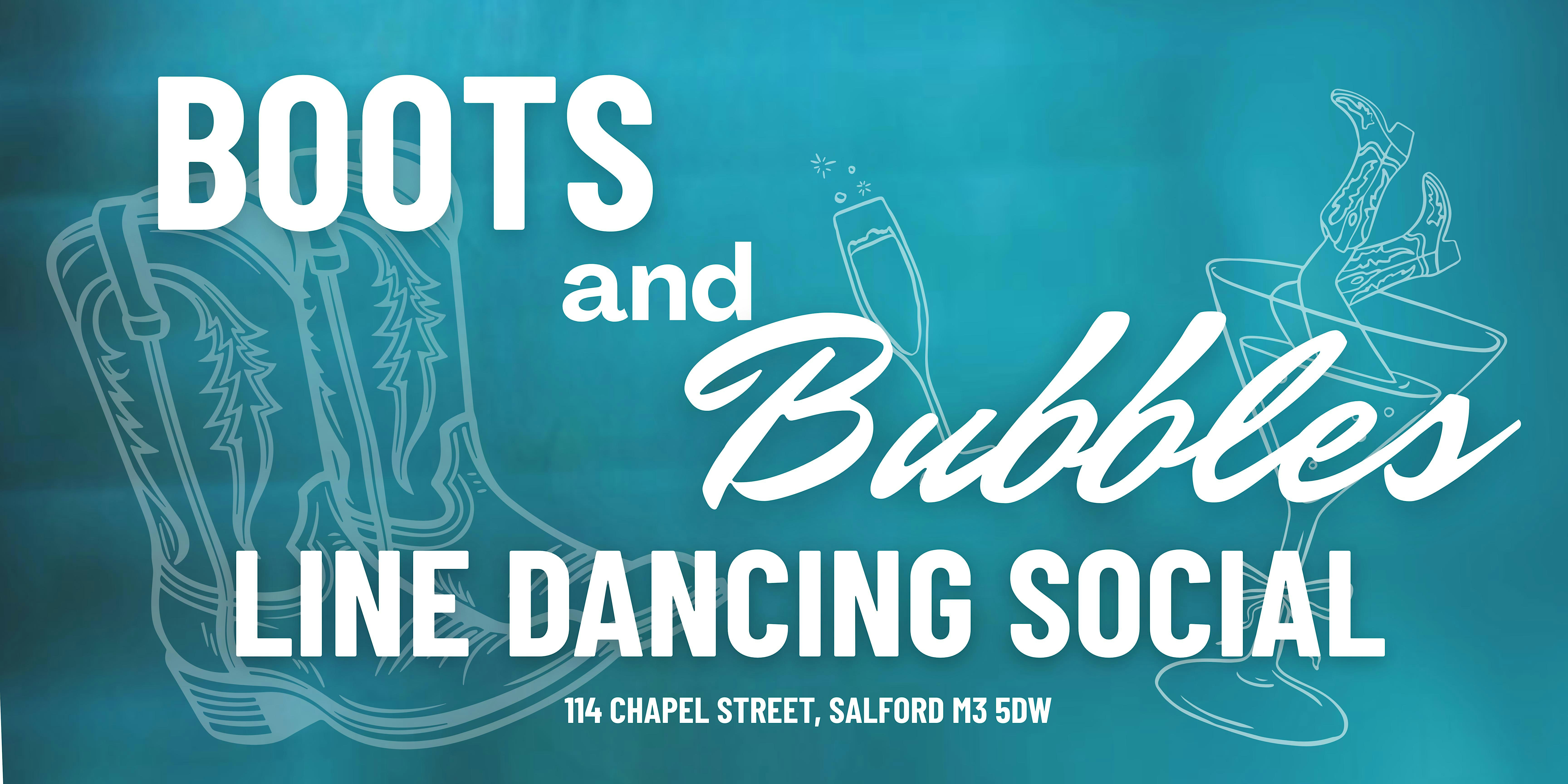 Boots and Bubbles: Line Dancing Social Night