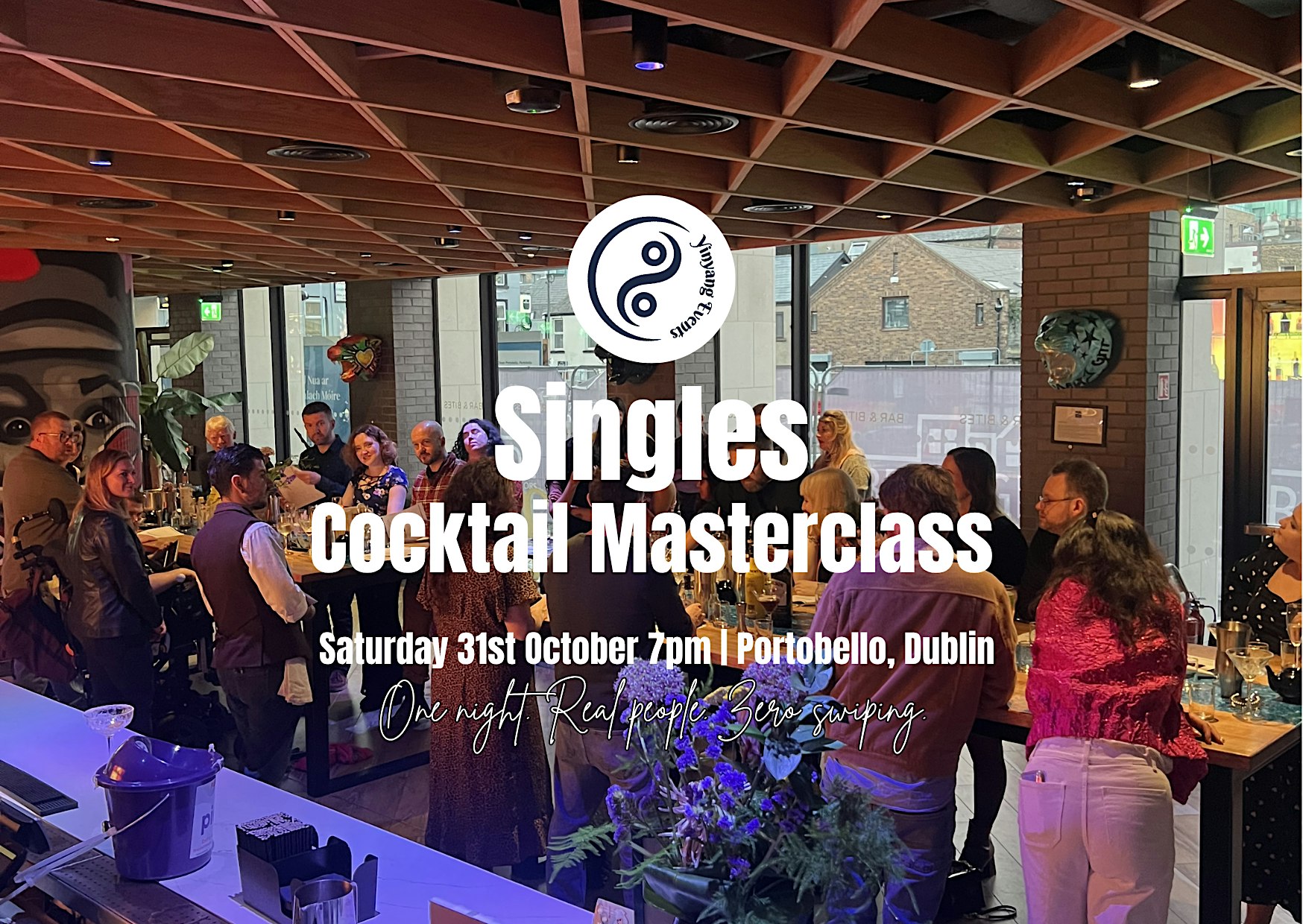 Dublin Halloween Singles Cocktail Masterclass | Age range 30-45