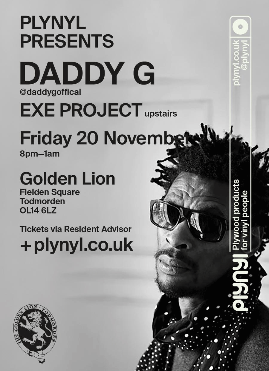 Plynyl presents - Daddy G