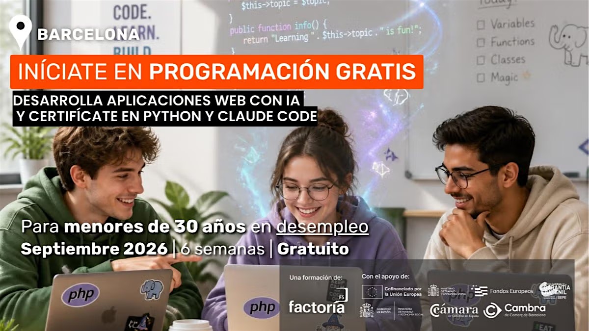 Aprende programación web con IA y certifícate en Python