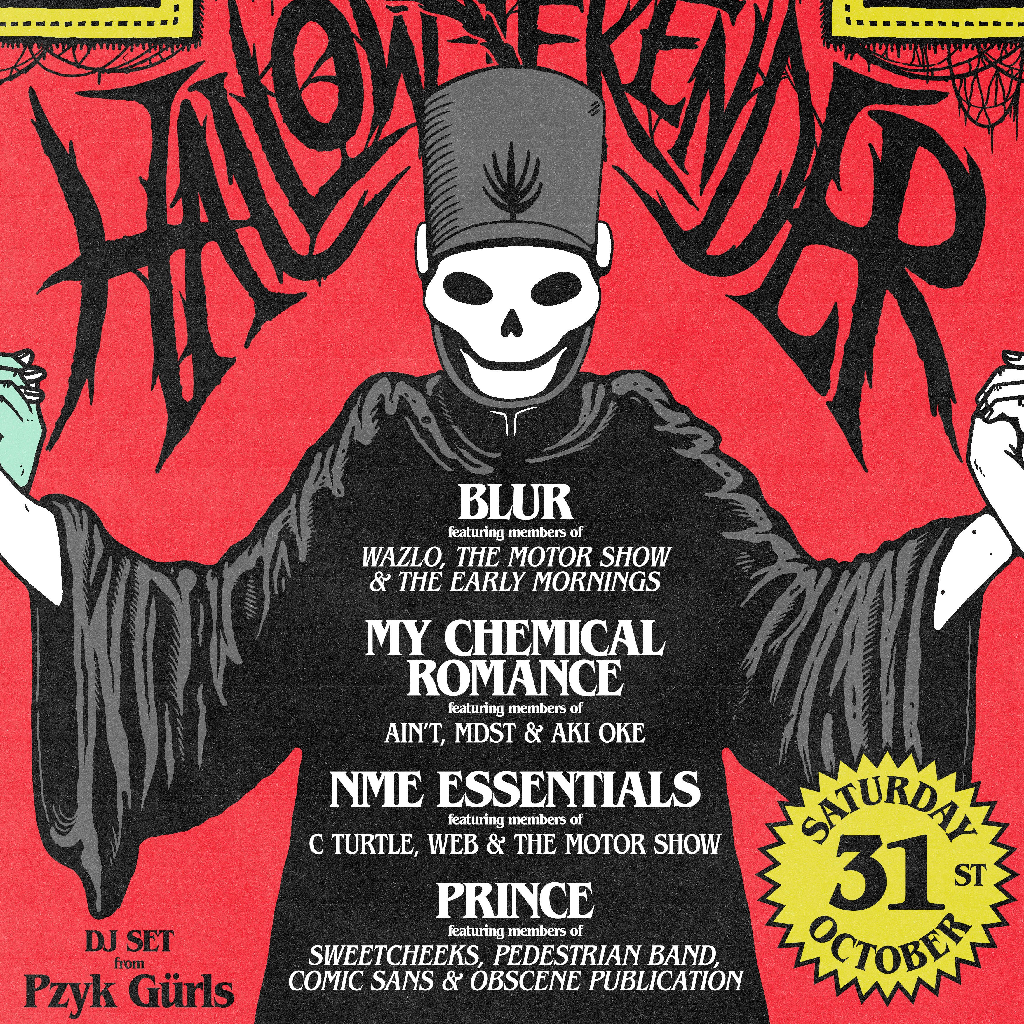HALLOWEEKENDER: Blur / My Chemical Romance / 'NME Essentials' / Prince