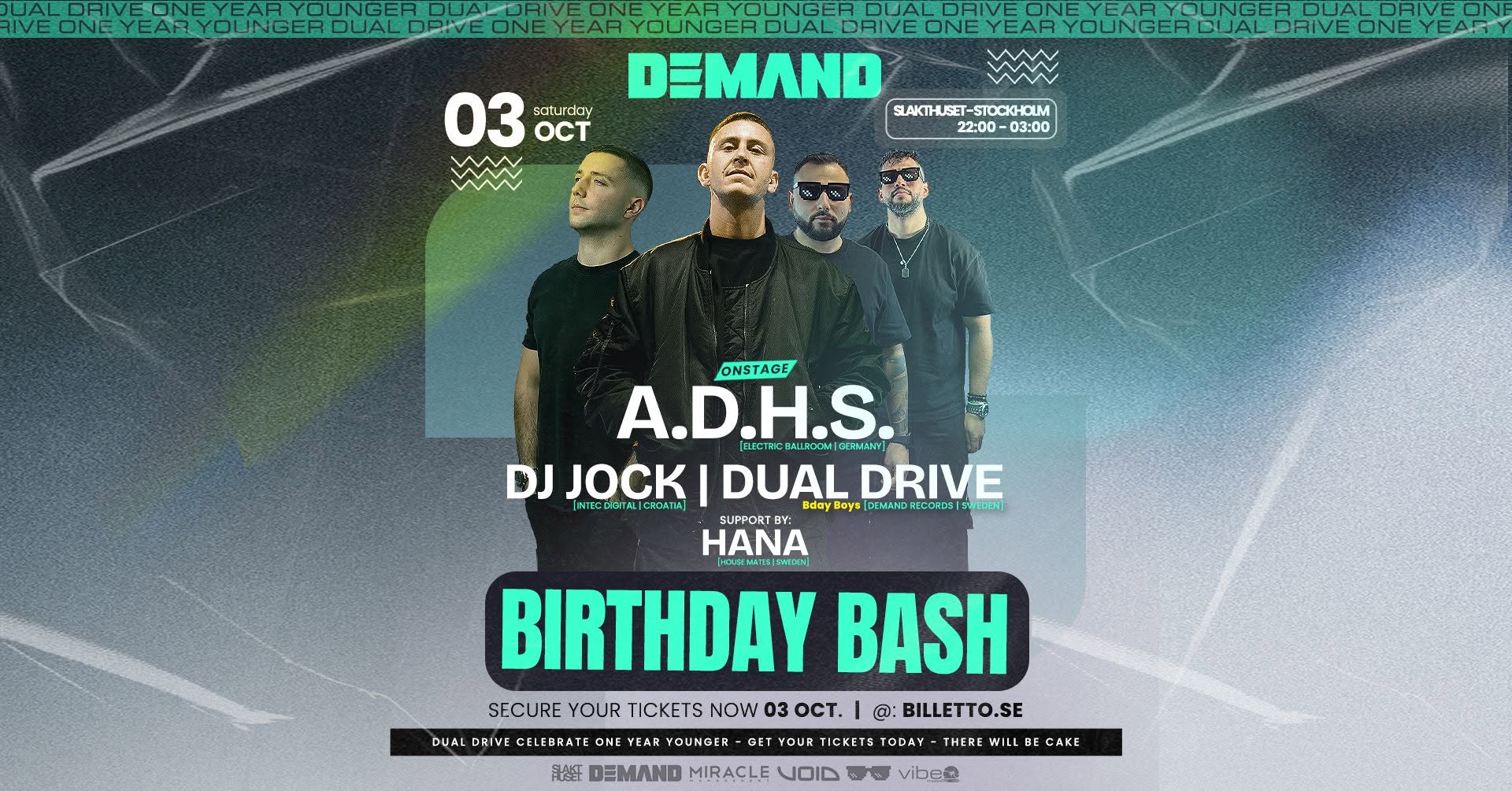 Demand with A.D.H.S. (Berlin) & DJ Jock