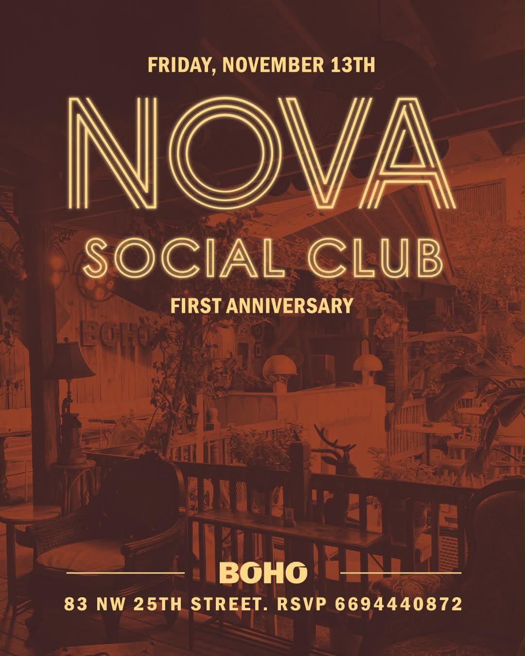 NOVA SOCIAL CLUB - 1st ANNIVERSARY 🔮