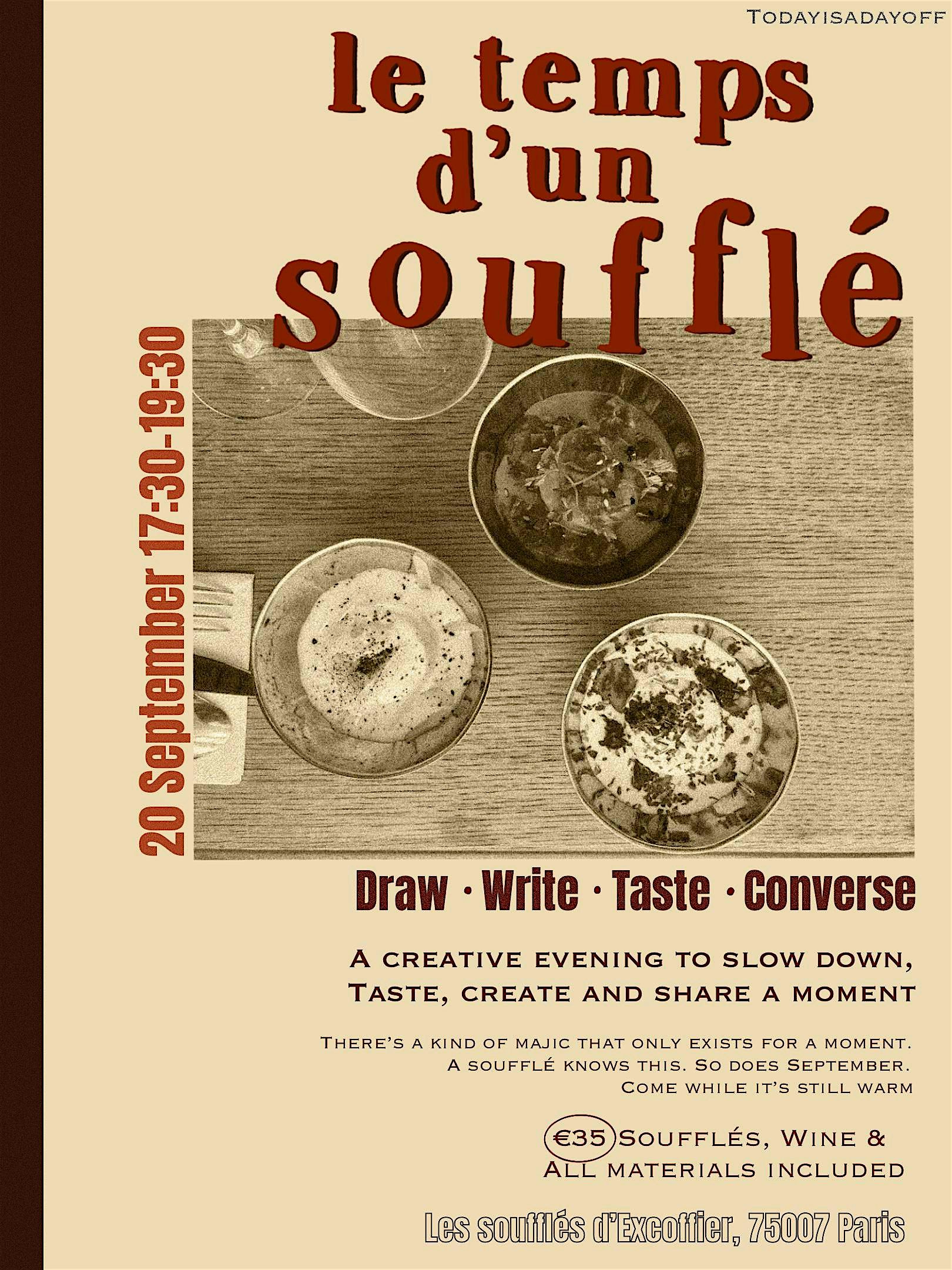 Le temps d'un Soufflé
