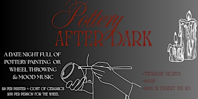 Pottery After Dark at The Pottery Shop (DI & Durango)
