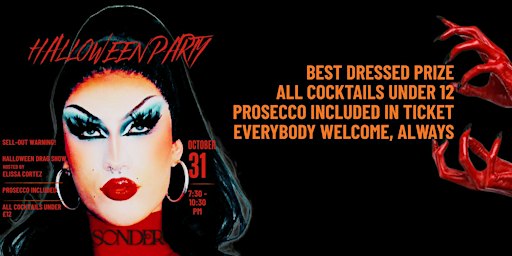 SONDER'S HALLOWEEN DRAG SHOW!