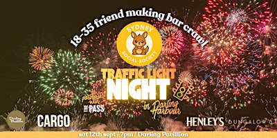 Sydney Social Society: Traffic Light Bar Crawl