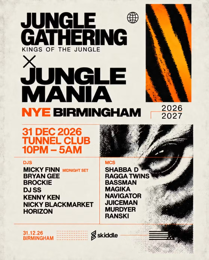 Jungle Gathering X Jungle Mania: NYE Birmingham
