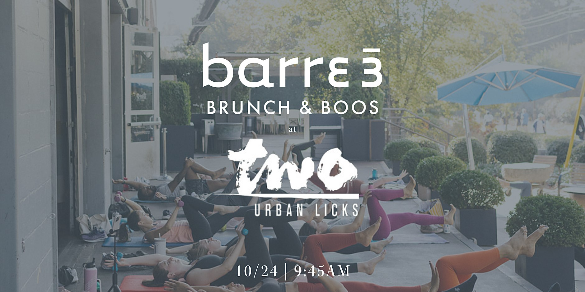 7th Annual Barre3, Brunch, & Boos