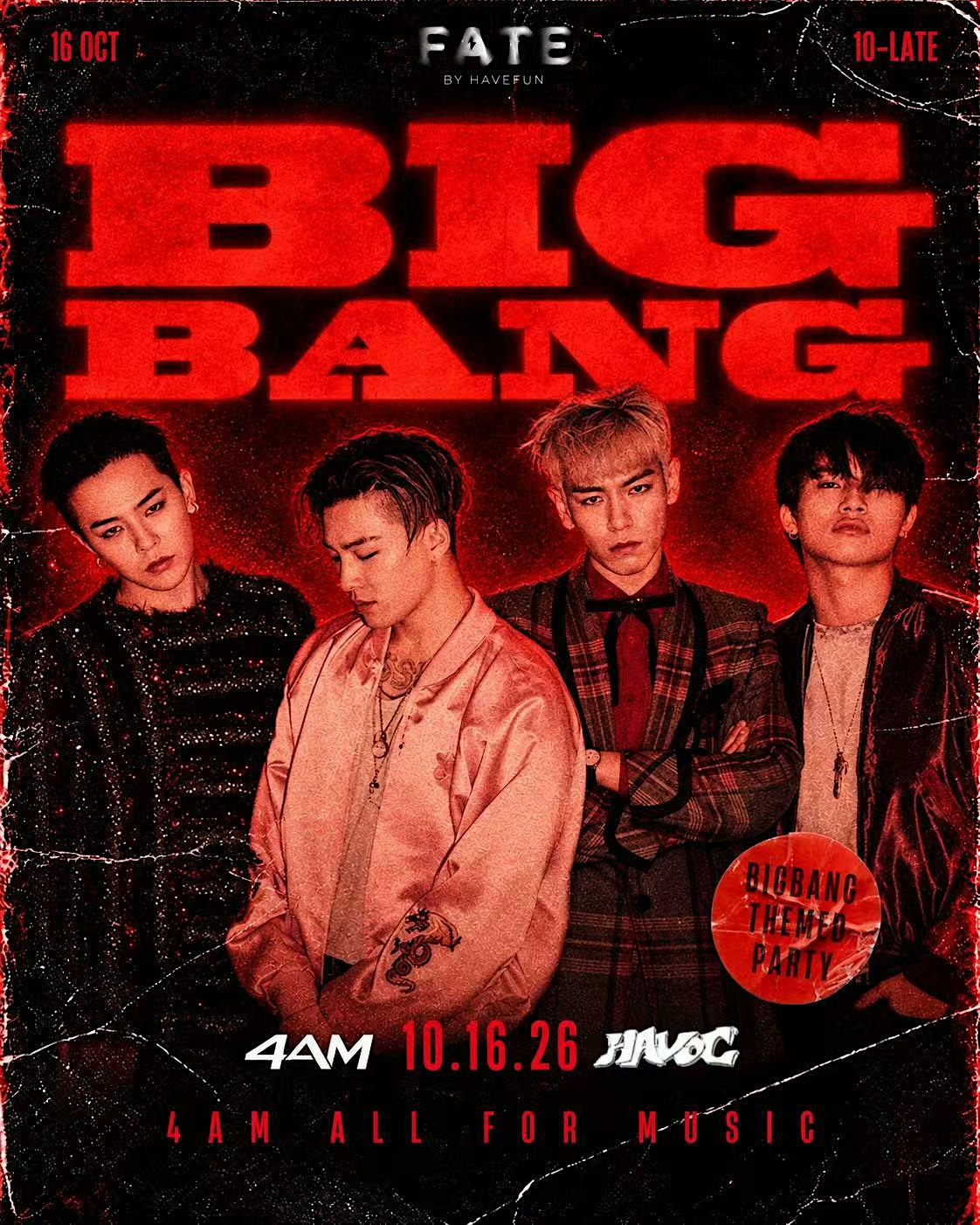 BIGBANG THEMED PRE-PARTY