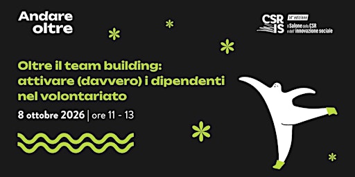 Oltre il team building: attivare (davvero) i dipendenti nel volontariato