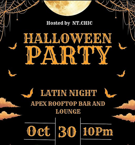 LATIN NIGHT HALLOWEEN PARTY