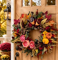 Pumpkins & Petals: A Fall Wreath Experience