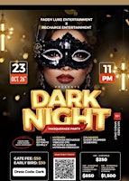 Dark Night Masquerade Party