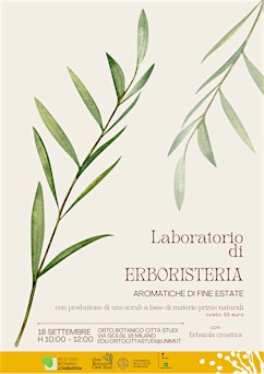 AROMATICHE DI FINE ESTATE - Laboratorio di erboristeria