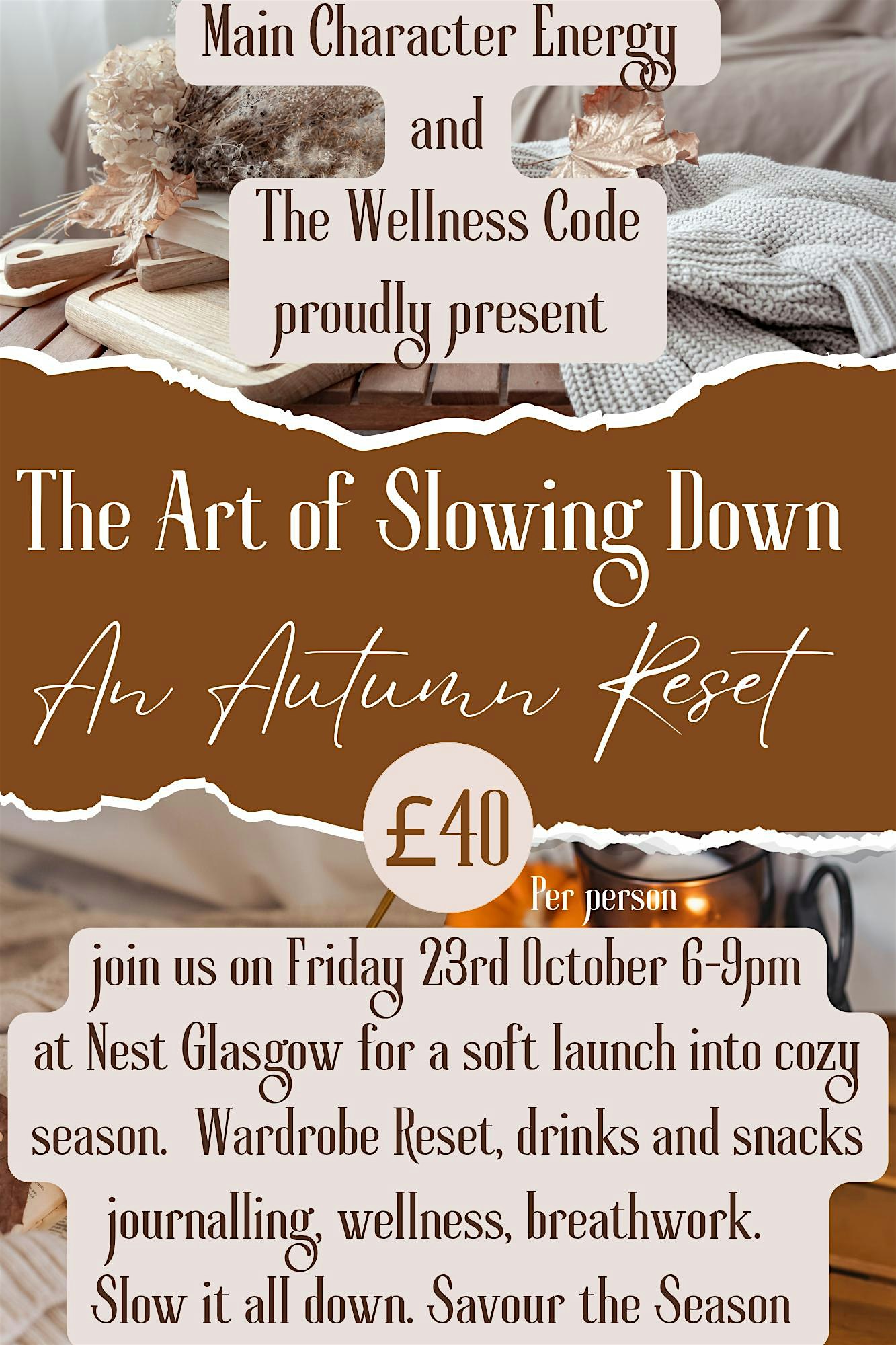 The Art of Slowing Down - An Autumn Reset