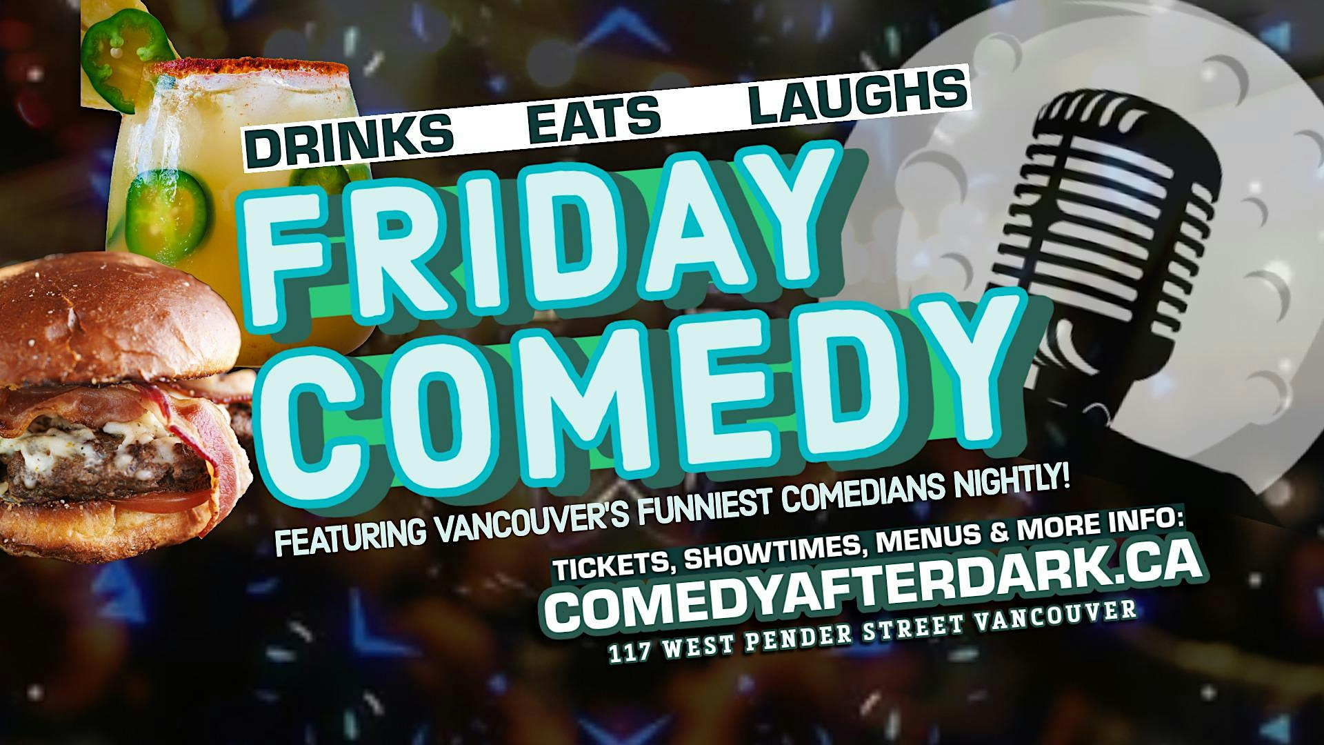 FRIDAY NIGHT STAND UP COMEDY @ COMEDY AFTER DARK