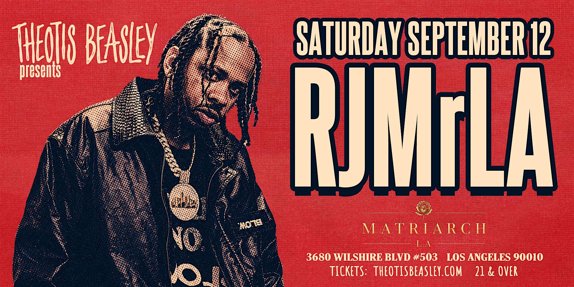 RJMrLA Live at Matriarch LA