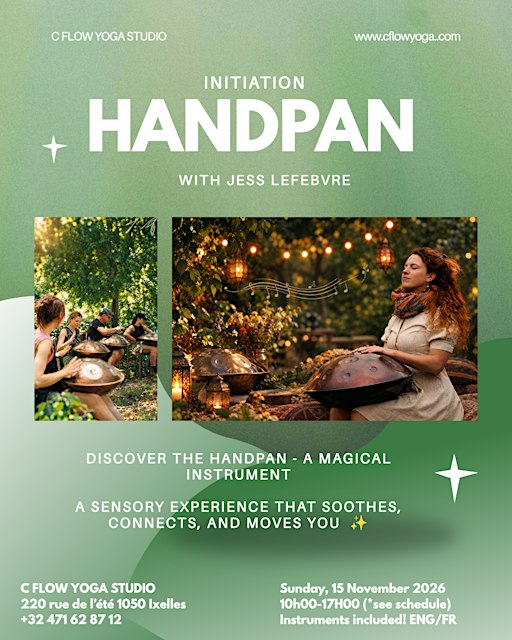Handpan Initiation - A FULL DAY OF SOUND, PLAY & DISCOVERY