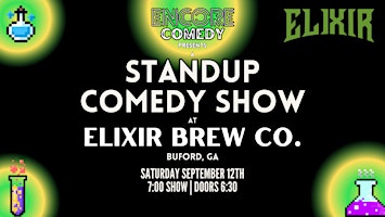 Standup Comedy at Elixir Brew Co! (Buford, GA)