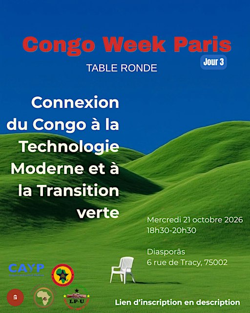 Connexion du Congo à la technologie moderne et à la transition verte