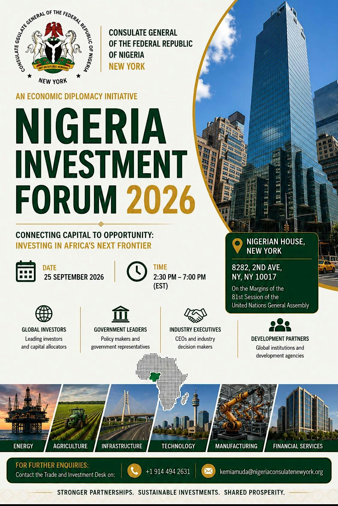 Nigeria Investment Forum 2026