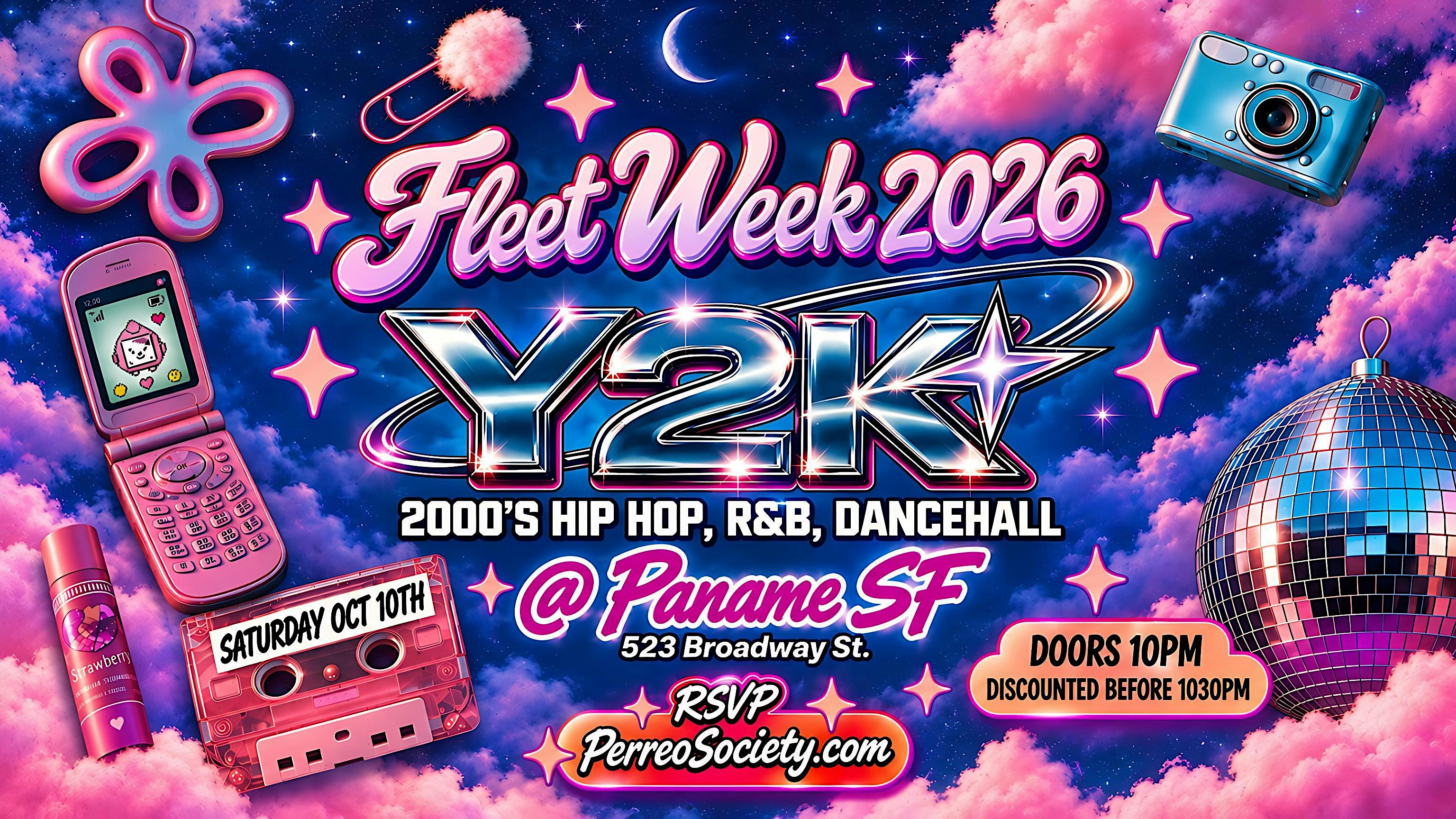 Y2K 2000’s HIP HOP, R&B, DANCEHALL @ PANAME 10PM