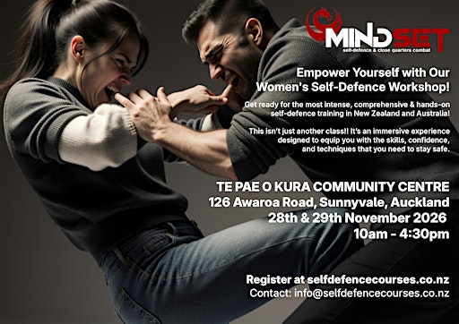Women's MINDSET Weekend Self-Defence Workshop - West Auckland