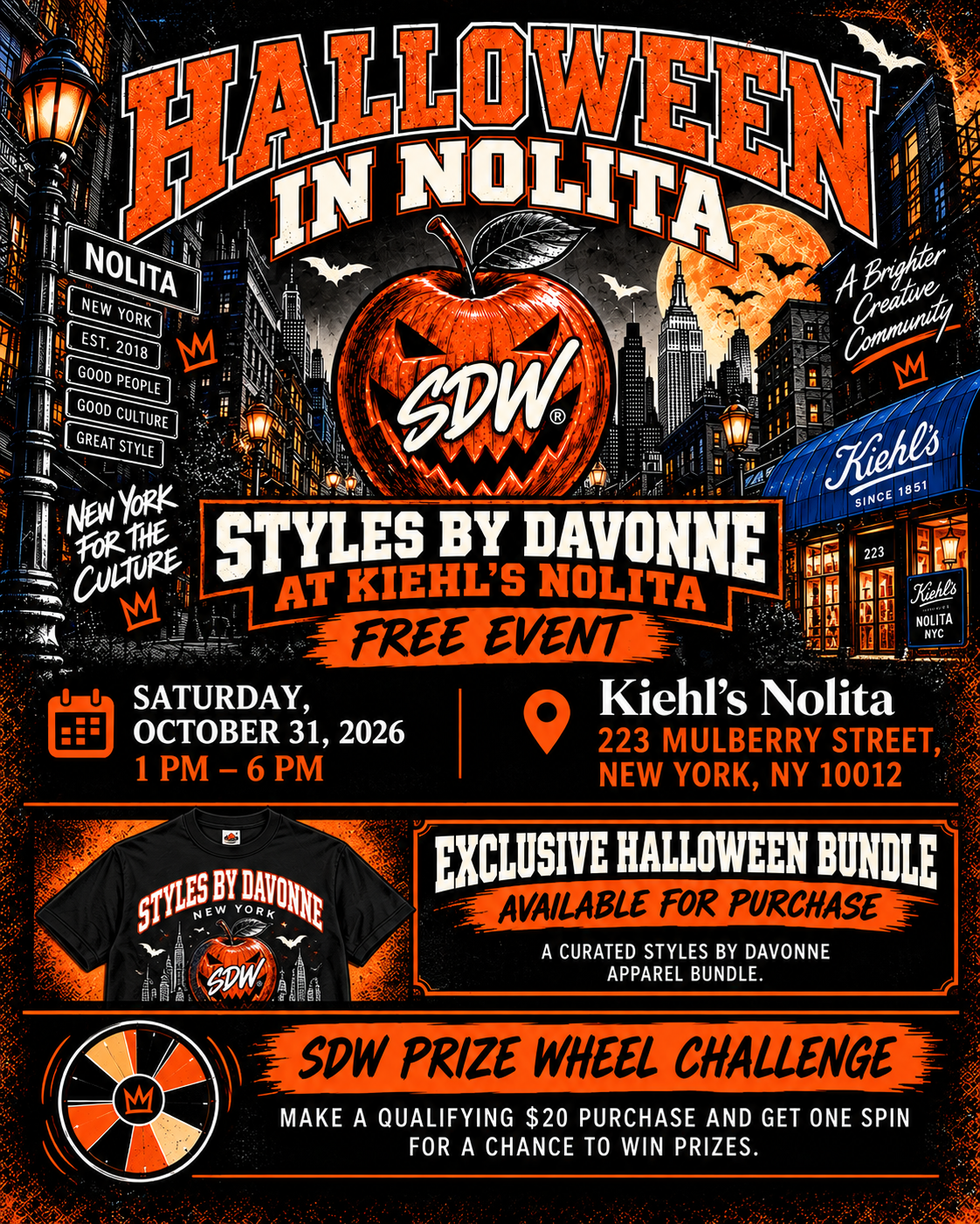 Styles By Davonne presents: A Nolita Halloween
