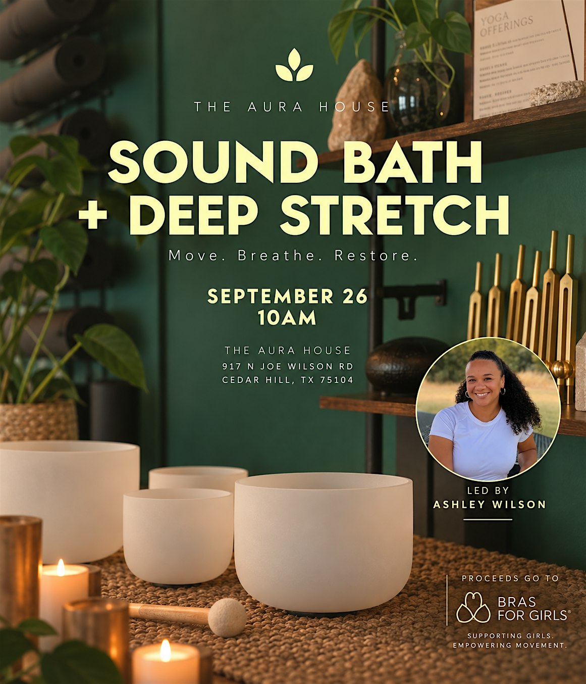 Sound Bath + Deep Stretch: A Morning Reset