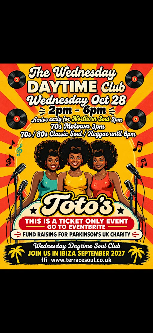 WEDNESDAYTIME  SOUL CLUB 28 Oct