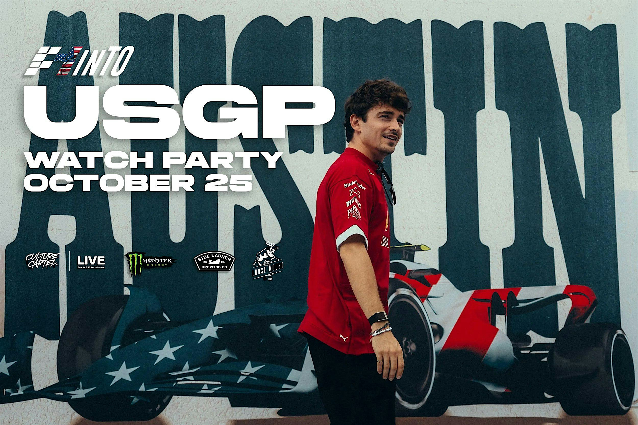 F1inTO United States Grand Prix Watch Party. Toronto's Biggest F1 Party