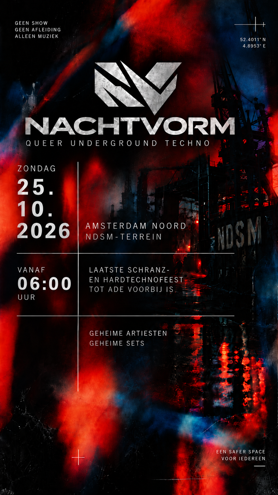 NACHTVORM Ade 2026 After Party