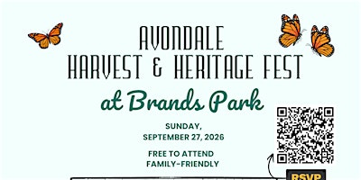 The 2026 Avondale Harvest and Heritage Festival