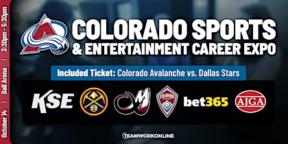 Colorado Sports & Entertainment Career Expo by the Colorado Avalanche