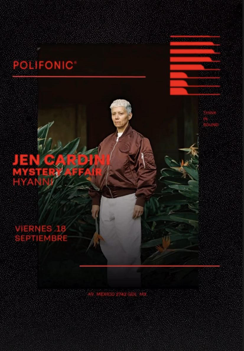 Jen Cardini / Mystery Affair X POLIFONIC.MX