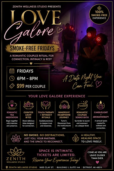 Love Galore: Fridays Couples Sound Bath