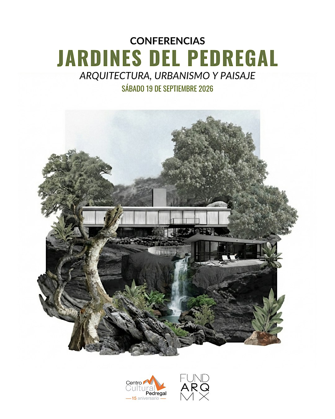 Conferencias Jardines del Pedregal: Arquitectura, urbanismo y paisaje.