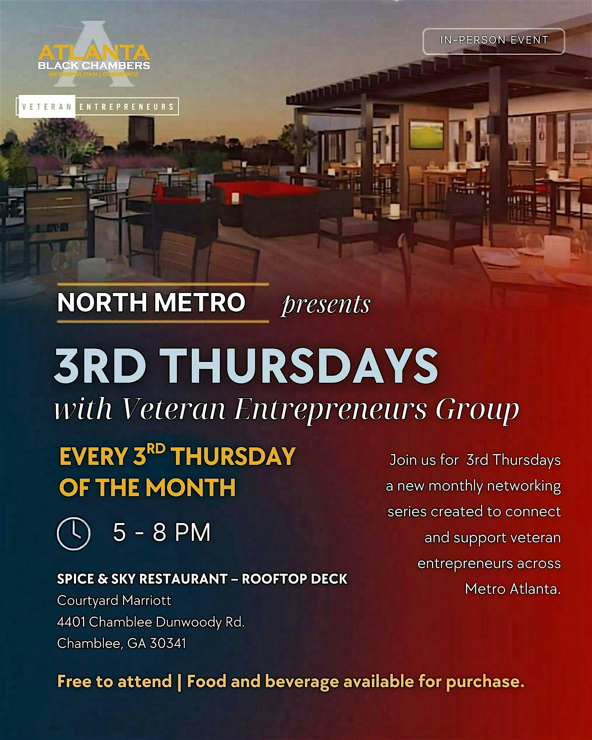 VEG 3rd Thursdays! ABC Veteran Entrepreneurs Group!