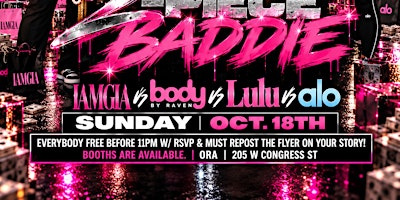 2-Piece Baddie *ORA SUNDAY*