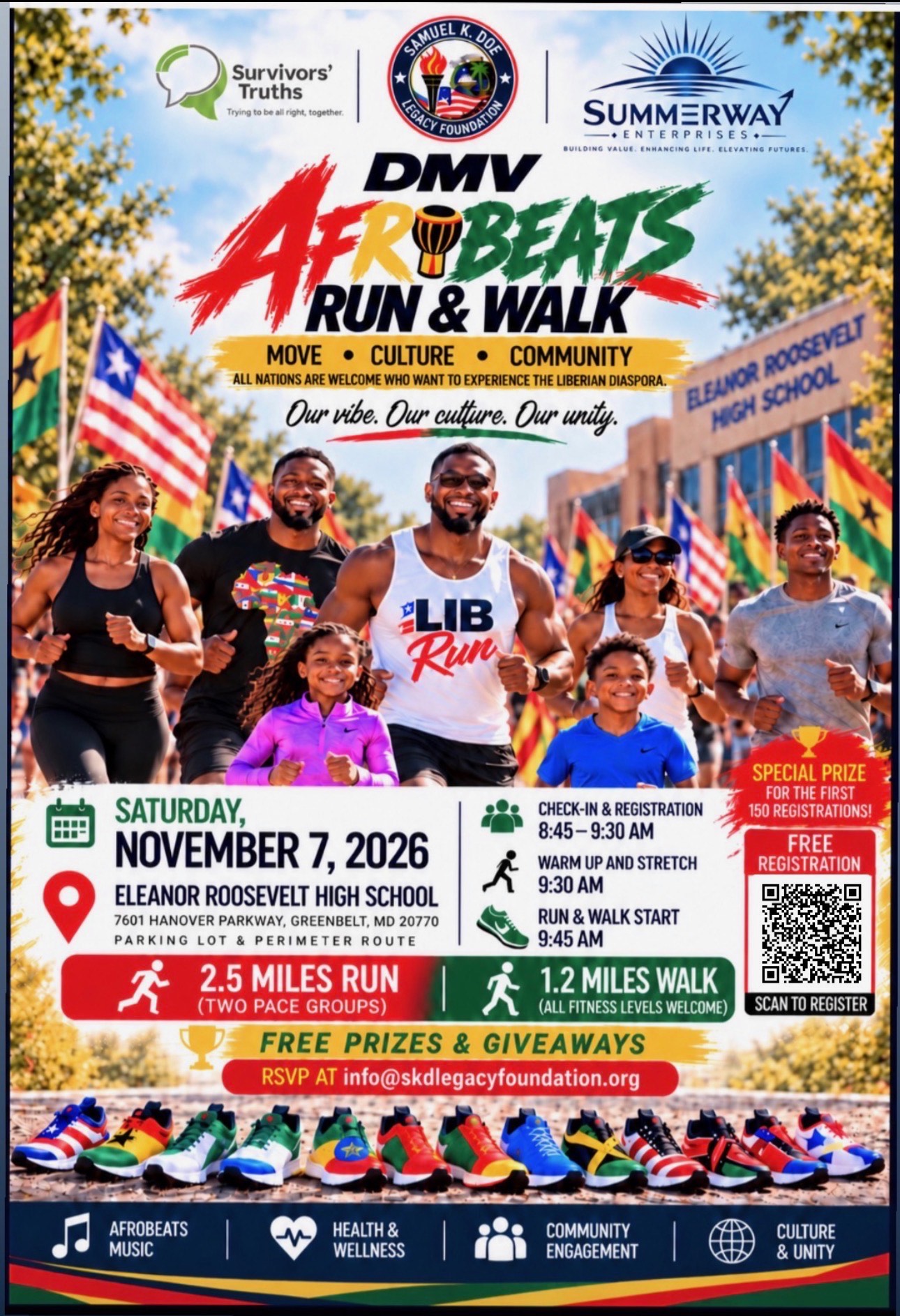 DMV Afrobeats Run & Walk🇱🇷