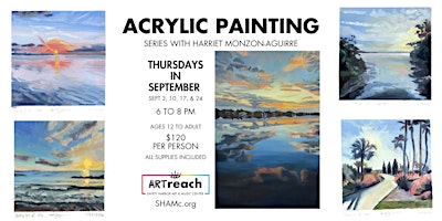 Acrylic Painting Series (4 Weeks)