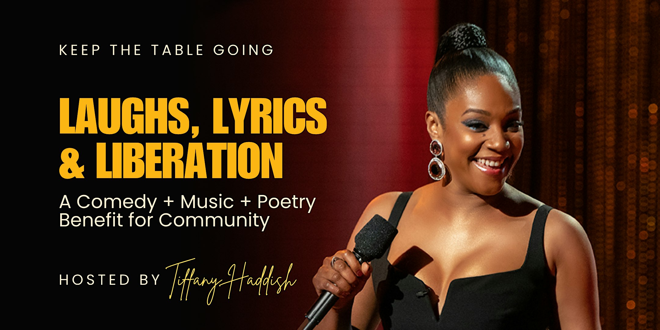 Diaspora Groceries Cares: Laughs, Lyrics & Liberation Comedy Fundraiser