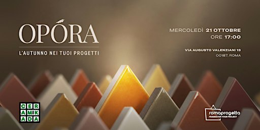 OPÓRA. L'Autunno nei tuoi progetti