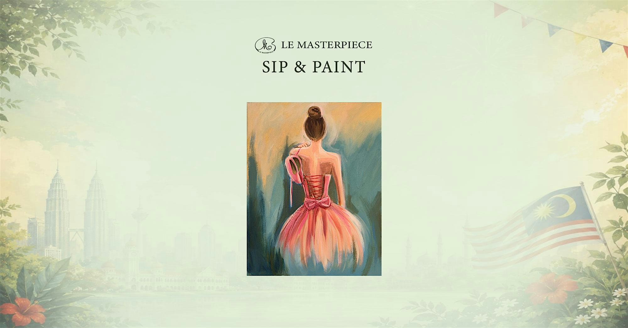 Sip and Paint: Ballet Dancer
