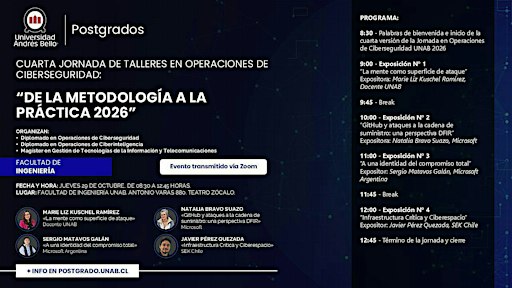 Jornada de Ciberseguridad UNAB 2026