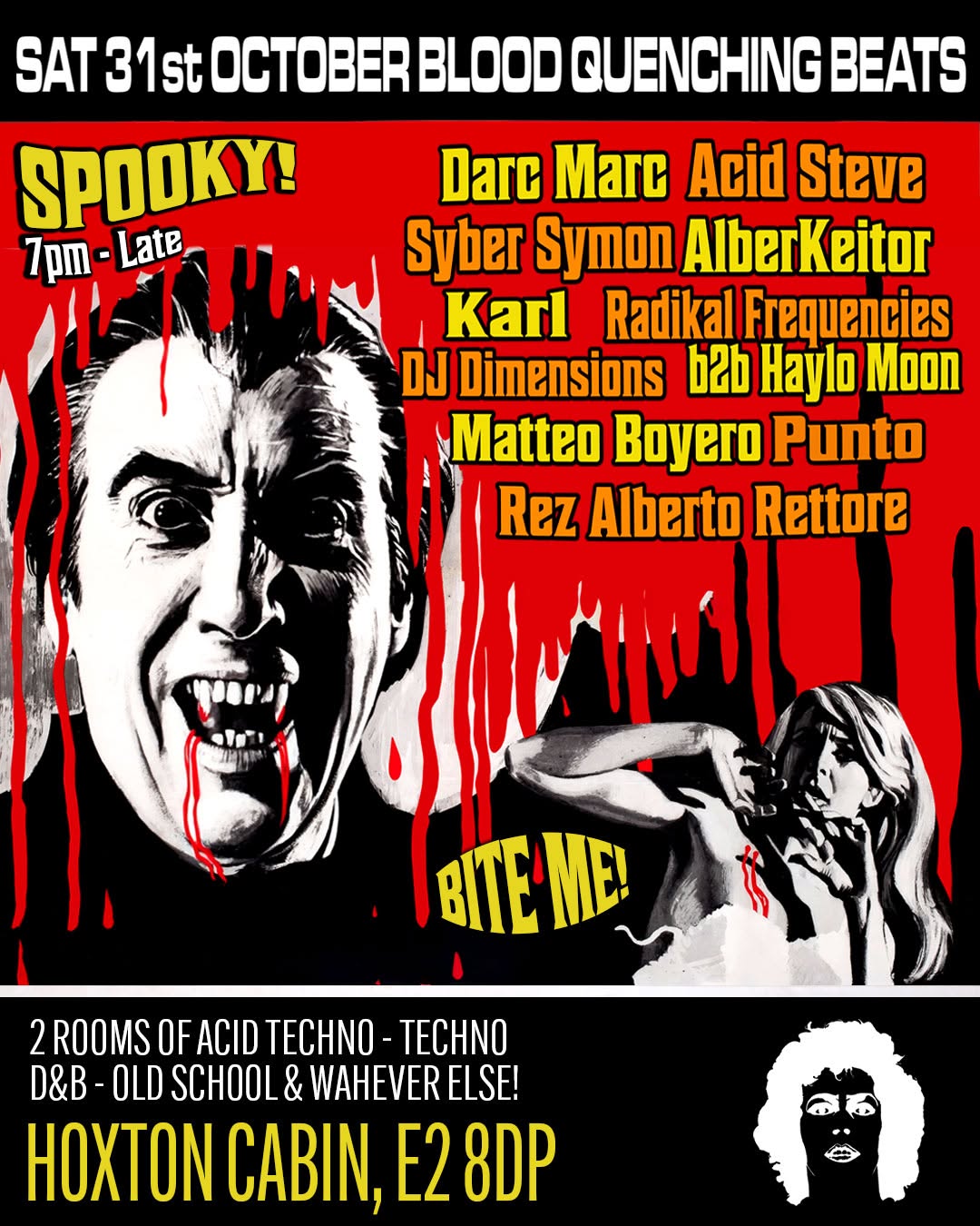 Underground Halloween Party (Vinyl night)