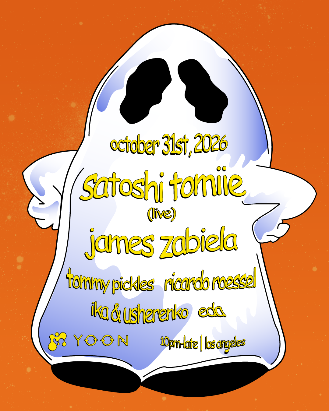 MELT x YOON: Satoshi Tomiie (Live), James Zabiela, Dylan Payne, Ric Roessel, Tom Pickles, Eda 