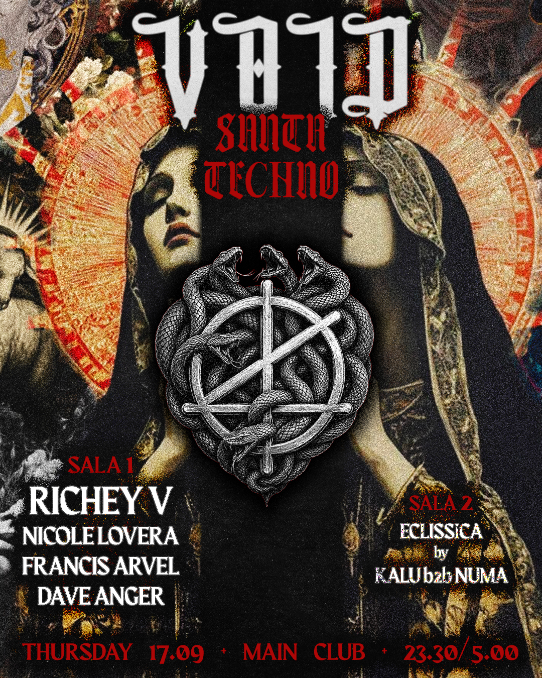 VOID SEASON XII - 'SANTA TECHNO' - OPENING